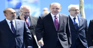 Cumhurbaşkanı Erdoğan Nato Karargahına Geldi