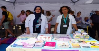 Aydında Halk Sağlığı Standına Yoğun İlgi