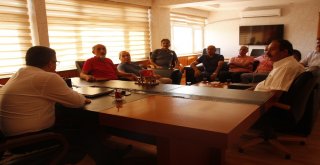 Vadefden Kaymakam Çetine Ziyaret