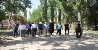 Vali Yıldırım Tarihi Milli Park Çalışmalarını Denetledi