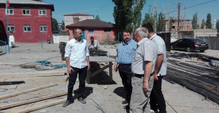 Ağrı Milli Eğitim Müdürü Turan Okul İnşaatlarını Denetledi