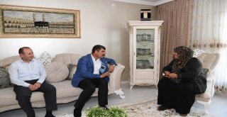Başkan Asyadan Fedakar Teyzeye Ziyaret