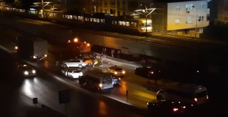 Bayrampaşada 9 Aracın Birbirine Girdiği Anlar Kamerada