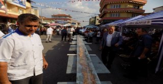 Rekorun Ustaları 8,40 Santimlik Pide Yaptı