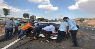 Şanlıurfada Trafik Kazası:4 Yaralı