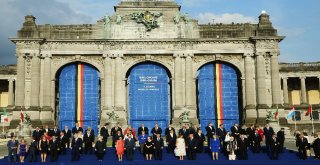 Cumhurbaşkanı Erdoğan, Nato Zirvesinde Aile Fotoğrafına Katıldı