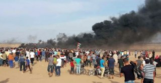 Gazze Sınırında 2 Kişi Hayatını Kaybetti