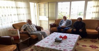 Başkan Seyfi Dingilden Hasta Vatandaşlara Moral Ziyareti