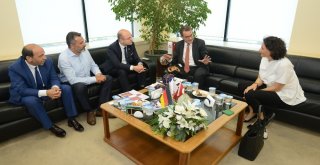 Alman Başkonsolos Birgelenden Btsoya Veda Ziyareti