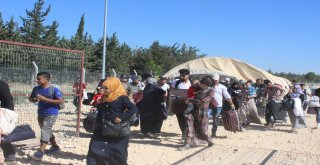 22 Bin Suriyeli Bayrama Gitti