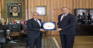 Daib Yönetiminden Rektör Çomaklıya Ziyaret