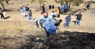 Turizm Alanı Tabiat Parkında Çöp Topladılar