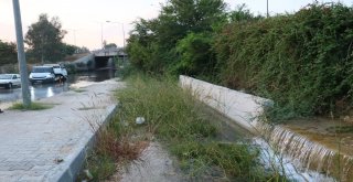 Sualtında Kalan Karayolu Havuz Oldu