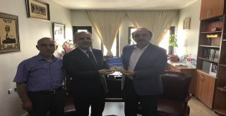 Başsavcı Halil İnaldan Er-Vaka Veda Ziyareti