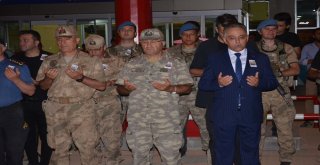 Yüksekovada Şehidi Memleketine Uğurlandı