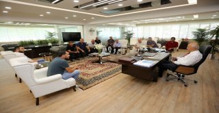 Ankaragüçlü Taraftarlardan Yaşara Taziye Ziyareti