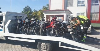 Bolvadinde Motosiklet Ve Otomobil Denetimleri