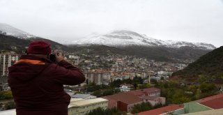 Gümüşhanenin Yüksekleri Beyaza Büründü