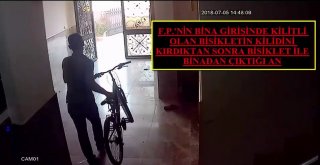 Bisiklet Hırsızını Güvenlik Kamerası Ele Verdi