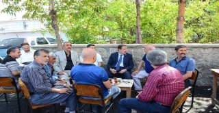 Başkan Bulutlar, Vatandaşlarla Çay İçti İstişarede Bulundu