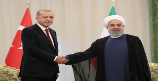 Cumhurbaşkanı Erdoğan Ruhani İle Görüştü