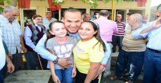 Başkan Sözlü Pozantıda Vatandaşlarla Kucaklaştı