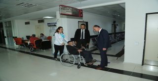 Beypazarı Belediyesinden Devlet Hastanesine Hasta Karşılama Personeli Desteği