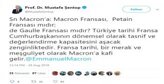 Tbmm Başkanvekili Şentoptan Macrona Tepki