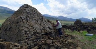 (Özel Haber) Kırsalda Tezek Geleneği