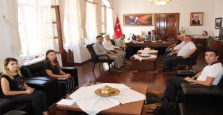 Zeytin Kümelenmesinden, Kaymakam Sırmalıya Ziyaret