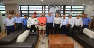 Saint-Josse Belediye Başkanı Emin Kırdan Başkan Kurta Ziyaret