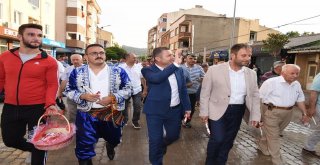 Çan Belediyesinin 7.geleneksel Yağlı Pehlivan Güreşleri Kortej  Yürüyüşüyle Başladı