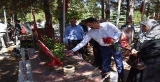 Kırıkkalede Protokol, Şehitleri Unutmadı