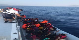 Kuşadası Ve Didimde 20Si Çocuk 61 Kaçak Göçmen Yakalandı
