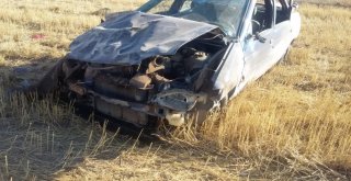 Yoldan Çıkan Otomobil Takla Attı: 1 Ölü, 3 Yaralı