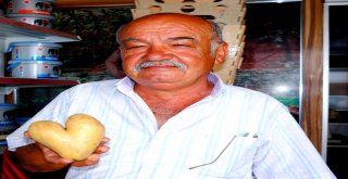 Kalp Görünümlü Patates Şaşırttı