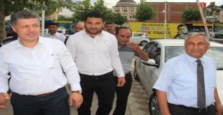 Manisa Ak Parti Milletvekili Mehmet Ali Özkandan Teşekkür Ziyareti
