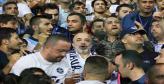 Adana Demirspor Başkanı, Maçı Taraftarlarla İzledi