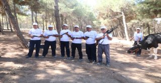 Droneli Kurbanlık Yakalama Timinden Tatbikat