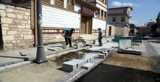 Eyüpsultandaki Kırkmerdiven Caddesi Yenileniyor