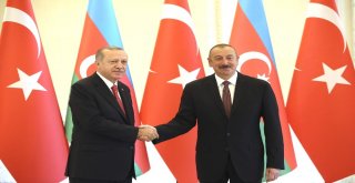 Cumhurbaşkanı Erdoğan, Aliyev İle Görüştü