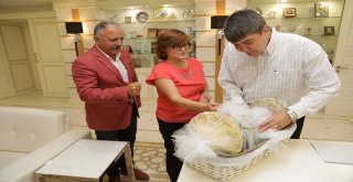 Hobi Bahçesi Birincisinden Başkan Türele Ziyaret