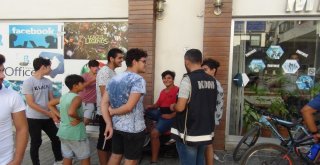 Manavgat Polisinden Okul Öncesi  Park Ve İnternet Kafe Denetimi