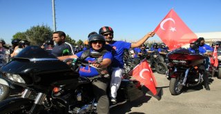Ankarada Harleyli Gazi Sürüşü