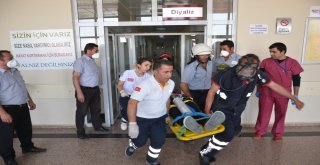 Hastanedeki Yangın Tatbikatı Gerçeği Aratmadı