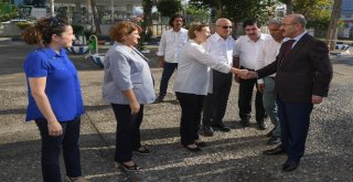 Vali Demirtaş, Yüreğir Kaymakamlığında İncelemelerde Bulundu