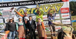 Türkiye Süper Enduro Şampiyonası Kastamonuda Yapıldı