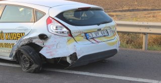 Tavşanlıda Trafik Kazası: 2 Yaralı