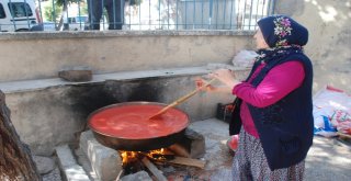 Domates Çekme Makinesi Kadınların İşini Kolaylaştırdı