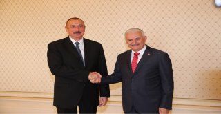 Tbmm Başkanı Yıldırım, Azerbaycan Cumhurbaşkanı Aliyev İle Görüştü